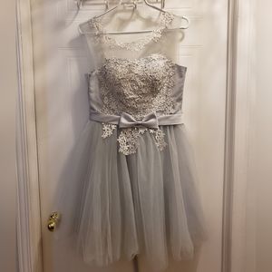 Baby blue wedding/ ball dress